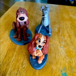 Disney Lady and the Tramp Figures